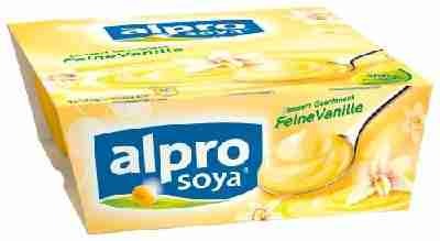 Alpro Soya Dessert feine Vanille, 3er Pack (3 x 500 g Packung)