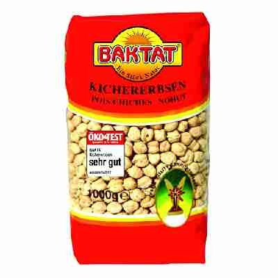 Baktat Kichererbsen , 1er Pack (1 x 1 kg Packung)