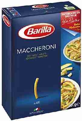 Barilla Maccheroni n. 44, 8er Pack (8 x 500 g)