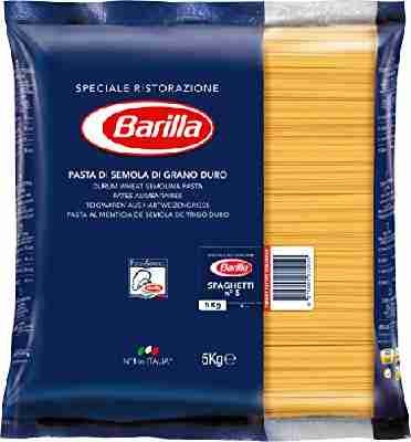 Barilla Spaghetti n. 5, 1er Pack (3 x 5 kg)