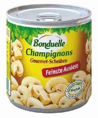 Bonduelle Champig. Gourmet-Scheiben , 6er Pack (6 x 400 g Dose)