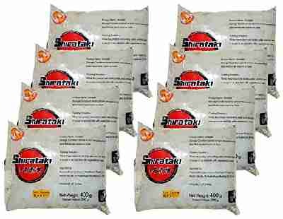 City Aroma - Shirataki breit - Konjak Tagliatelle - 8er Pack (8 x 400g / ATG 200g)