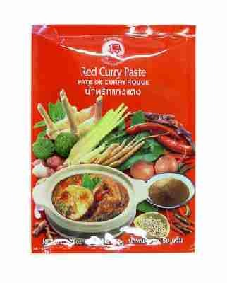 Cock Currypaste, rot, 6er Pack (6 x 50 g Packung)