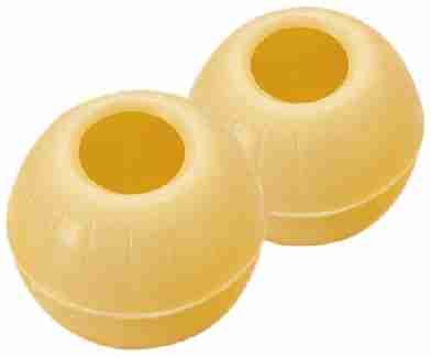 Dekoback Pralinen Hohlkugeln 63 Stück Weiß, 1er Pack (1 x 176 g)