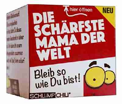 Die schärfste Mama der Welt - Ein witziges Geschenk zum Muttertag oder Geburtstag