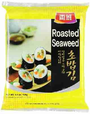 Dongwon Seetang, geröstet, für Sushi, 1er Pack (1 x 125 g Packung)