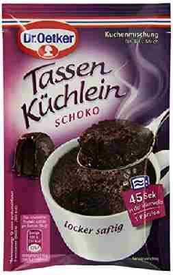 Dr. Oetker Tassenküchlein Schoko, 12er Pack (12 x 55 g)