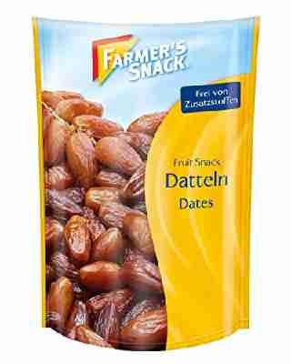 Farmer's Snack Datteln, 5er Pack (5 x 200 g Beutel)
