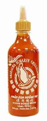 Flying Goose Chilisauce, Sriracha, Knoblauch, 2er Pack (2 x 455 ml Packung)