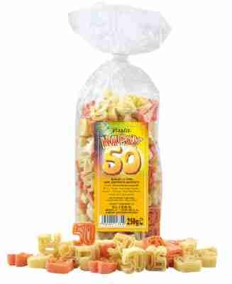 Geburtstags-Nudeln "Pasta Happy 50"