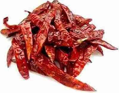 Getrocknete rote Chili-Schoten im Ganzen - 100 g