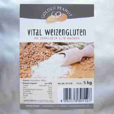Golden Peanut Vital Weizengluten 5 kg Beutel