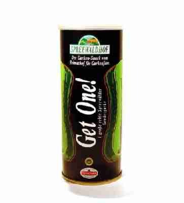 Gurken Snack Get One - Die Gewürzgurke aus der Dose (1 Gurke / 100 g)