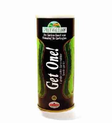 Gurken Snack Get One - Die Gewürzgurke aus der Dose (1 Gurke / 100 g)