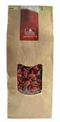 Hanoju Goji Beeren - sonnengetrocknet und ungeschwefelt, 1er Pack (1 x 1 kg)