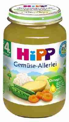 Hipp Gemüse-Allerlei, 6-er Pack (6 x 190 g) - Bio
