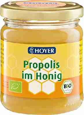 Hoyer Propolis im Honig Bio Produkt, 2er Pack (2 x 250 g)