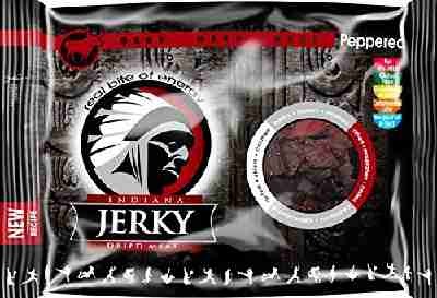 Indiana Jerky Beef Peppered, 2er Pack (2 x 100 g)