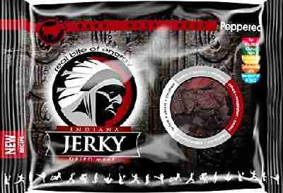 Indiana Jerky Beef Peppered, 2er Pack (2 x 100 g)