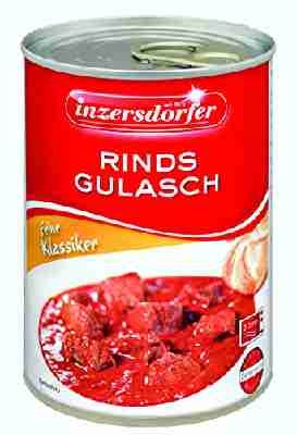 Inzersdorfer Rindsgulasch, 6er Pack (6 x 400 g)