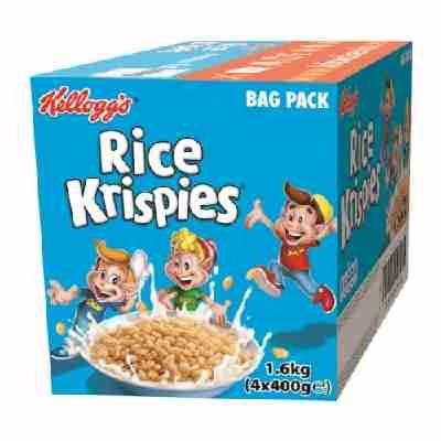 Kellogg's Rice Krispies Classic, 4er pack (4 x 400 g Karton)