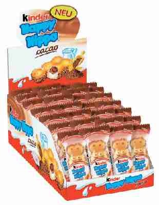Kinder Happy Hippo Cacao Einzelstück, 28er Pack (28 x 1 Stück Packung)