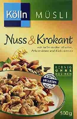 Kölln Müsli Nuss & Krokant, 7er Pack (7 x 500 g)