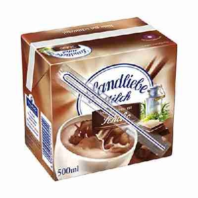 Landliebe haltbare Landmilch Schoko, 12er Pack (12 x 500 ml)