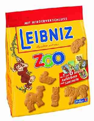Leibniz Zoo, 6er Pack (6 x 125 g)