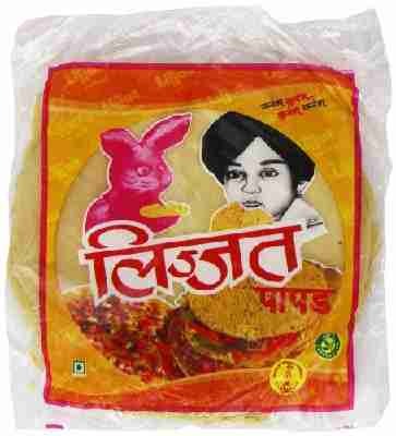 Lijjat - Papadam mit klassischem Geschmack - 3 x 200 g