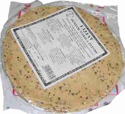 Lijjat Schwarzpfeffer Pepper - Indische Papadam - 200g