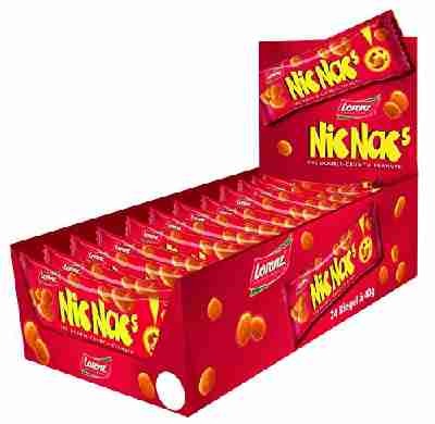 Lorenz Snack World Nic Nac' Riegel, 24er Pack (24 x 40 g)