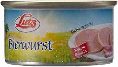 Lutz Bierwurst, 12er Pack (12 x 125 g)