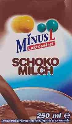 MinusL Omira Schokomilch, 9er Pack (9 x 250 ml)