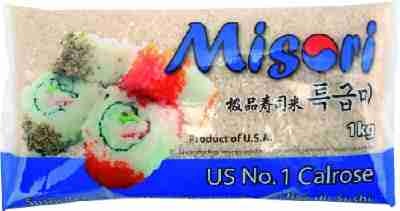 Misori Calrose Reis / Sushi Reis, 4er Pack (4 x 1 kg)