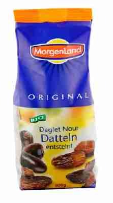 Morgenland Datteln ohne Stein - Deglet Nour - 500g Bio Trockenfrüchte, 1er Pack (1 x 500 g)