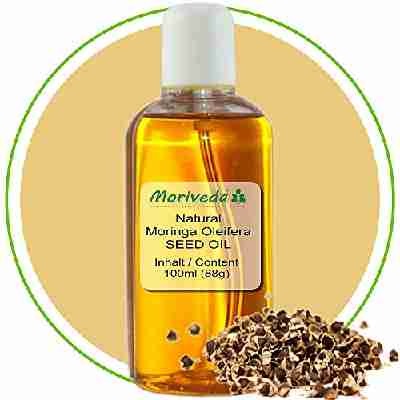 Moringa Öl 100ml Oleifera Extra Virgin 100% Natur mit Qualitätsgarantie