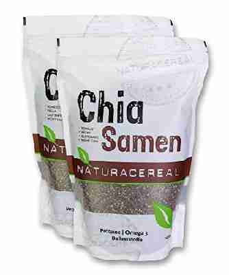 Naturacereal Chia Samen, 1er Pack (2 x 1 kg)