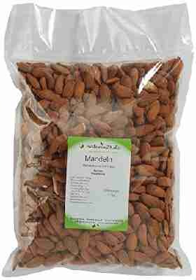 Naturix24 Mandelkerne, mandeln ohne Schale ganz, 1er Pack (1 x 1 kg)
