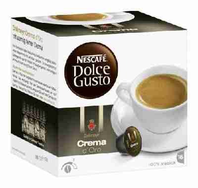 Nescafé Dolce Gusto Dallmayr Crema d'Oro, 3er Pack (48 Kapseln)