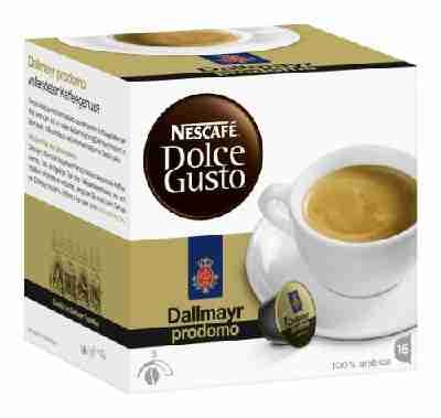 Nescafé Dolce Gusto Dallmayr prodomo, 3er Pack (16 Kapseln)