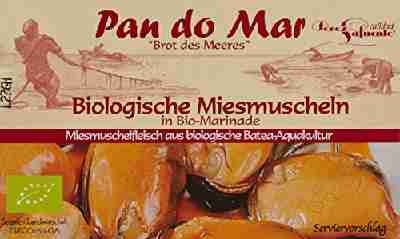 Pan do Mar Miesmuscheln in Bio Marinade, 5er Pack (5 x 115 g)
