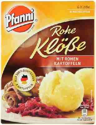 Pfanni Kartoffel Klöße mit rohen Kartoffeln, 3er-Pack (3 x 200 g)