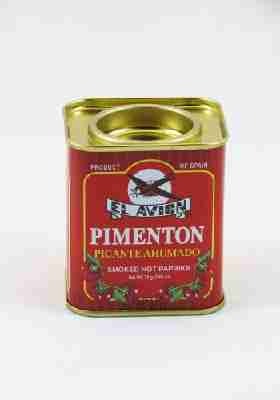 Pimentón Picante Ahumado Scharfes geräuchertes Paprikapulver (Dose 75g)