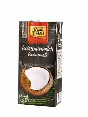 Real Thai Kokosnussmilch Tetra Pak, 2er Pack (2 x 1 l)