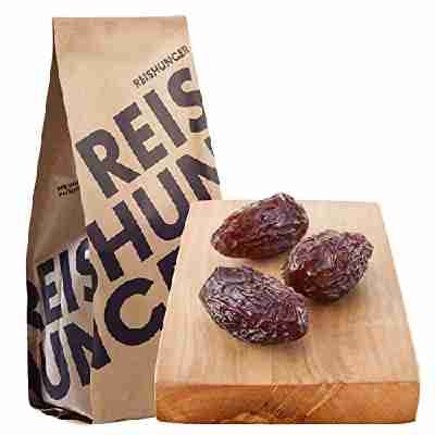 Reishunger Medjool Datteln, höchste Qualität, 600g Vorteilspackung (4x150g)