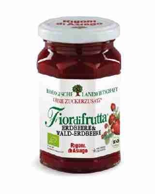 Rigoni di Asiago Fiordifrutta Erdbeer Aufstrich, bio 250g