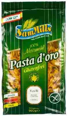 Sam Mills Pasta d'oro Fusilli, 12er Pack (12 x 500 g Beutel)