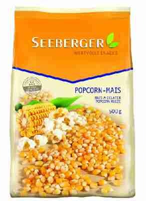 Seeberger Popcorn-Mais, 10er Pack (10x 500 g Packung)