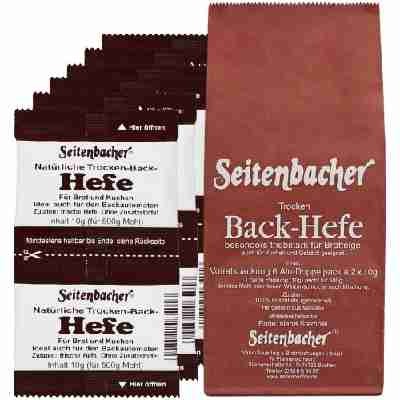 Seitenbacher Hefe Vorratspack 6x20g, 3er Pack (3 x 120 g)